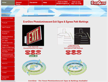 Tablet Screenshot of everglow.us